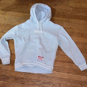 Hollister Sky Blue Pullover Hoodie